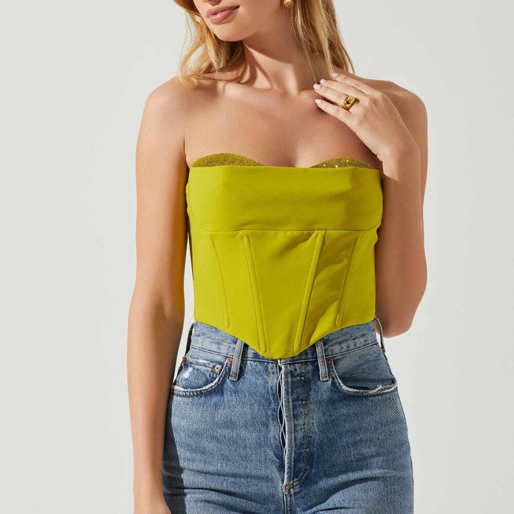 ASTR Corset Bustier Top